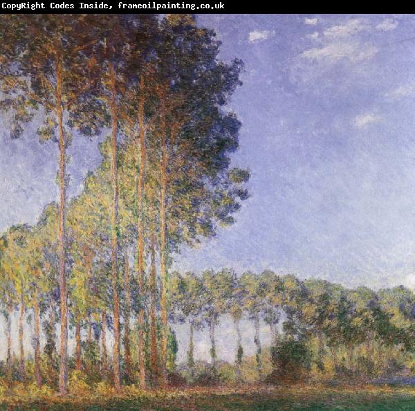 Claude Monet Poplars on the Banks of the Epte